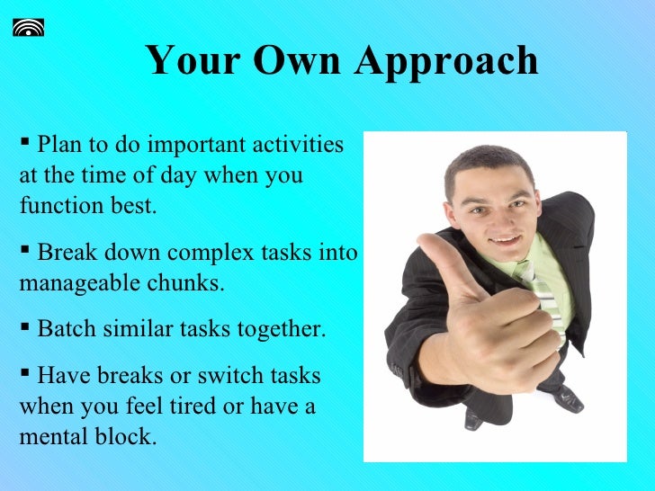 Time Management How to Improve your Job Performance