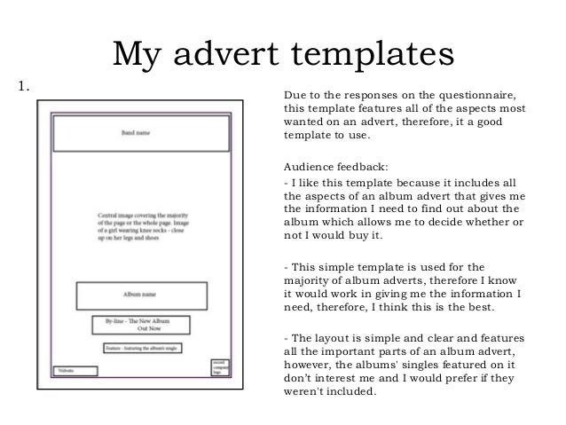 magazine advert templates