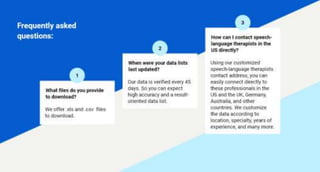  Speech Language Pathologist Email List