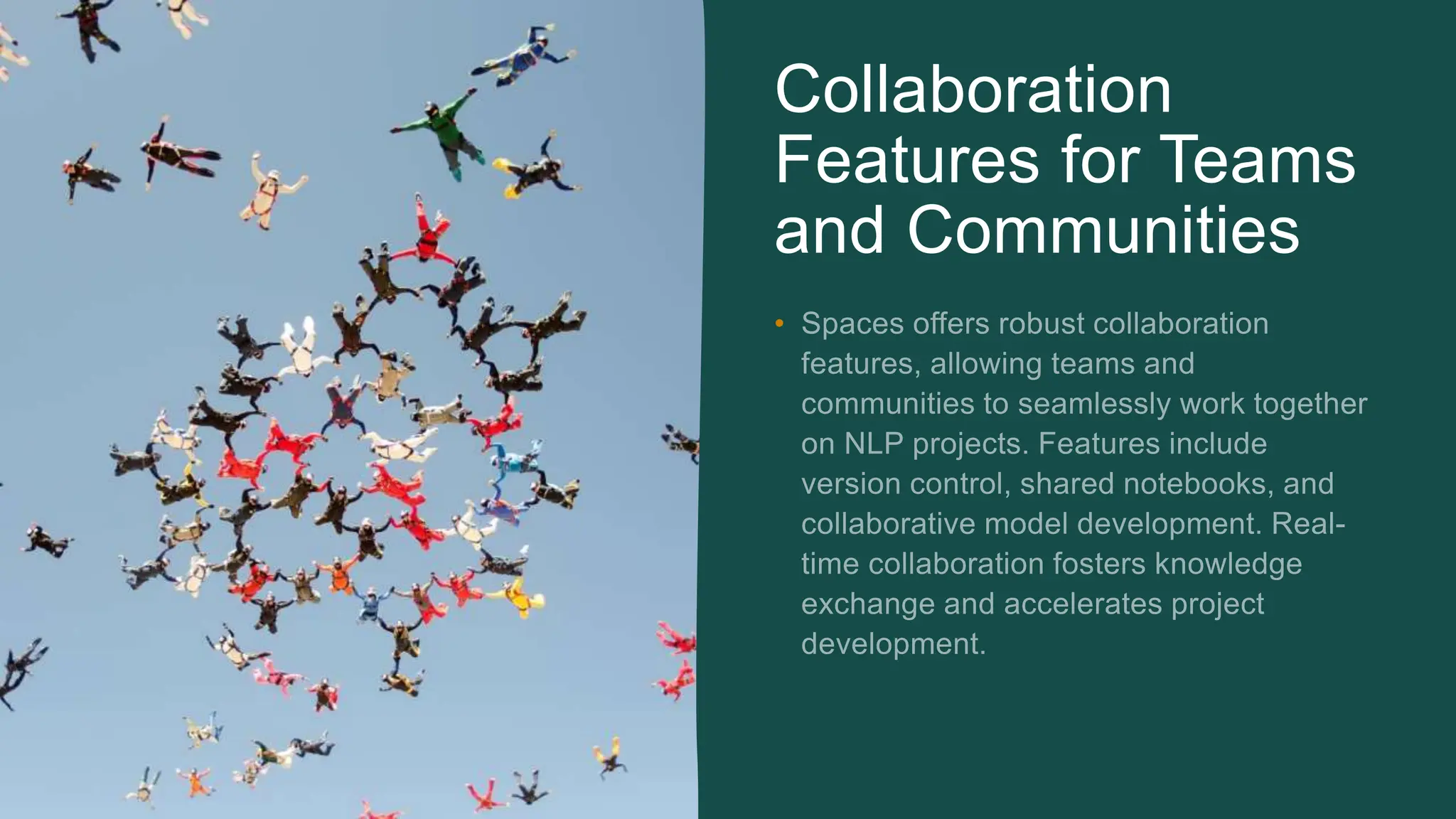 Collaboration Features for Teams and Communities • 