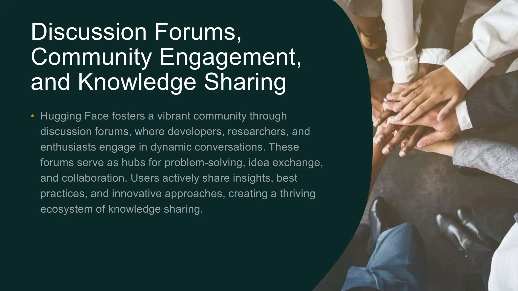 Discussion Forums, Community Engagement, and Knowledge Sharing • 
