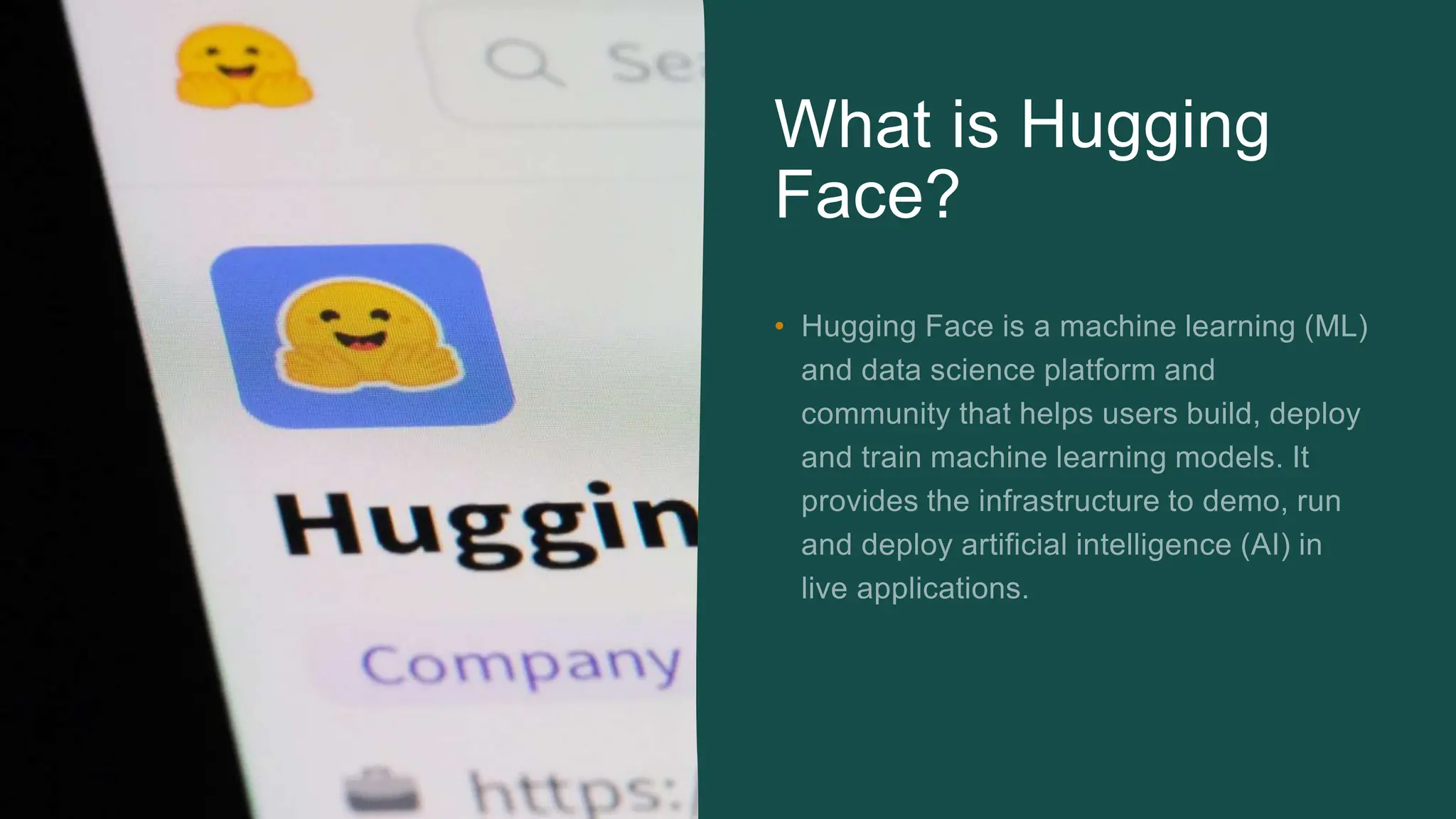 What is Hugging Face? • 