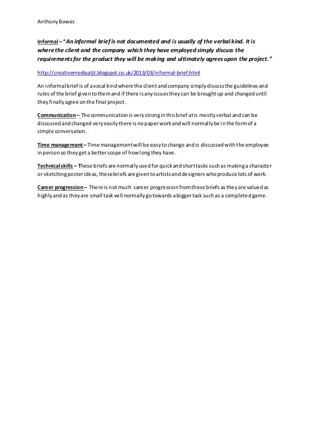 Definition of briefs