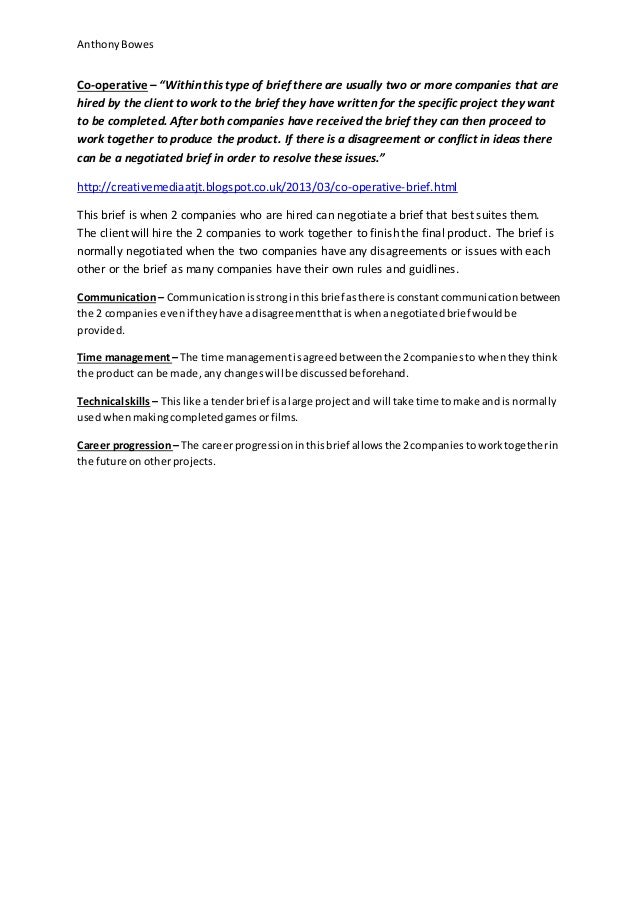 Definition of briefs