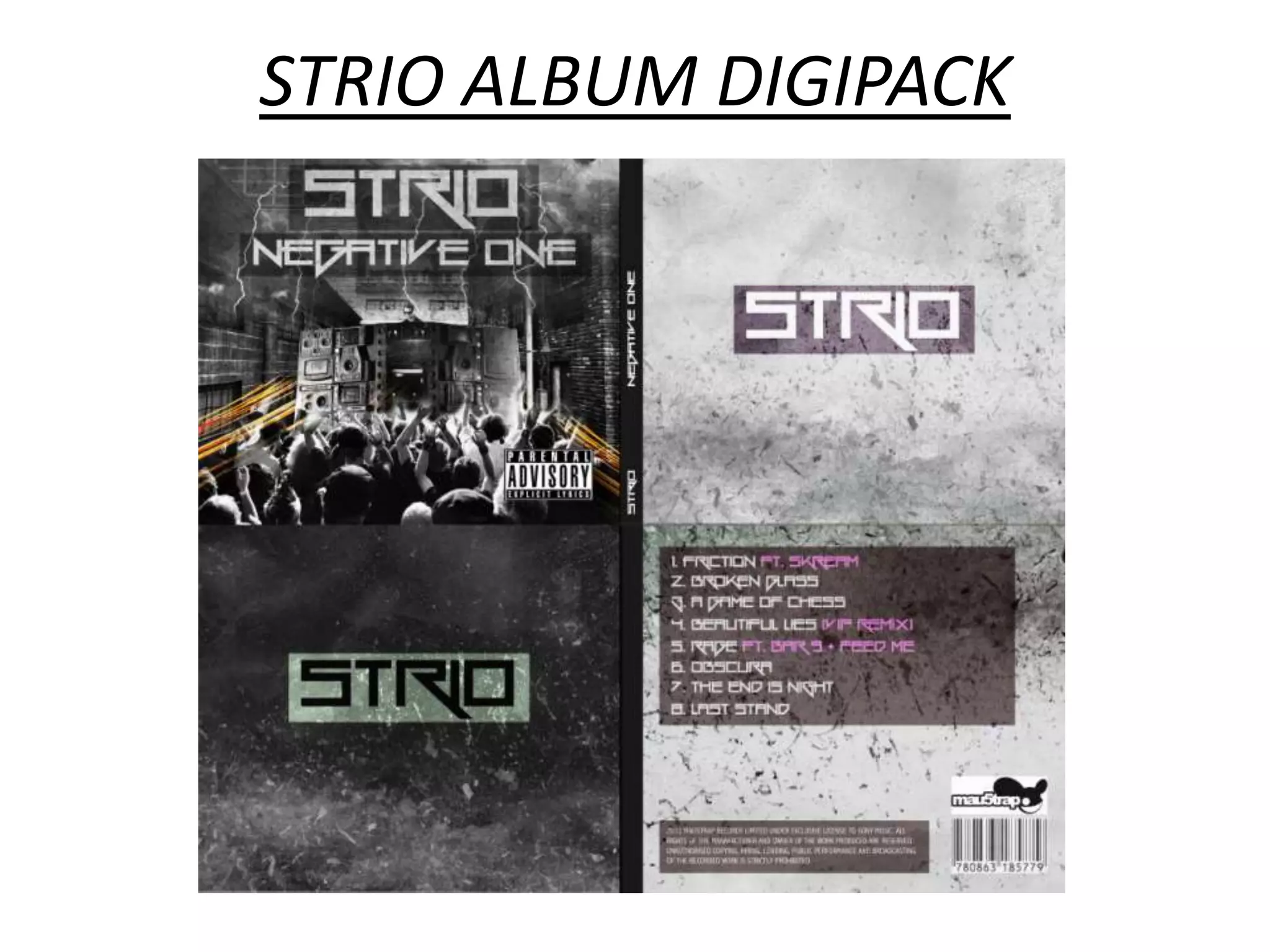 STRIO ALBUM DIGIPACK
 