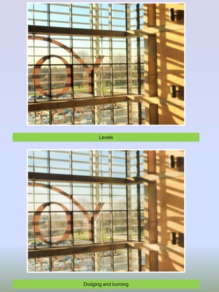 Levels

Dodging and burning

 