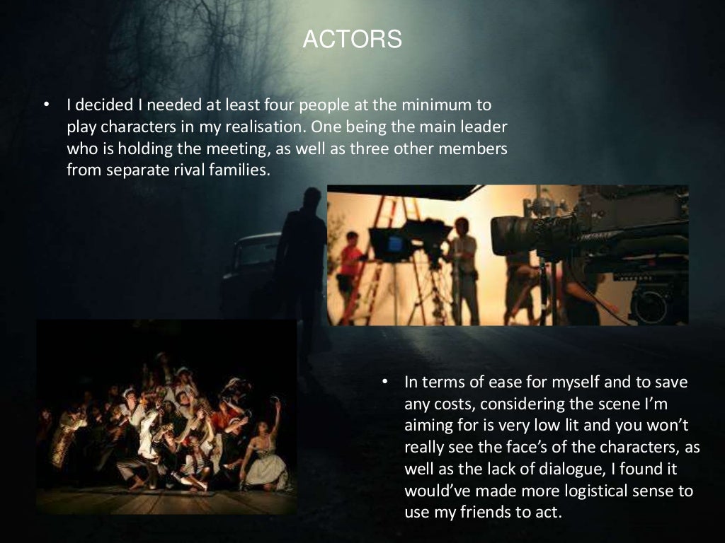 Cinematography & Production Design Task 2