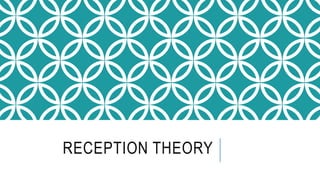 RECEPTION THEORY
 