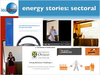 eneSrugbyta ssktso orfi eTass:k s XeXctIVoral 
!"#$%&"'() 
!"#$%&'%$( 
Fuel efficient driving behaviour in 
the light vehicle fleet 
15 February 2013 | Jörn Scherzer | Transport Partnerships 
!"#$%&'($ 
Energy Behaviour Challenge 1 
Changing household energy cultures 
!"#$%&'($% 
)*"$+%,-$./0"1(%,++"2$.% 
A research perspective 
 