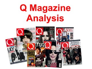 Q Magazine Analysis 