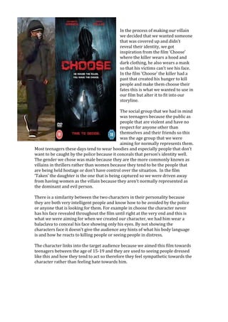 Task 2 media studies | PDF