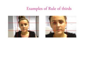Examples of Rule of thirds
 