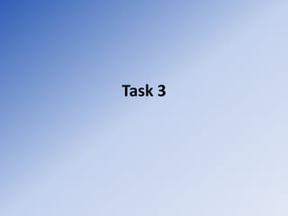 Task 3
 