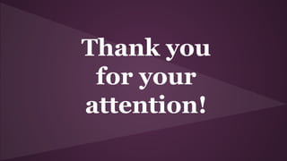 Thank you
for your
attention!

 
