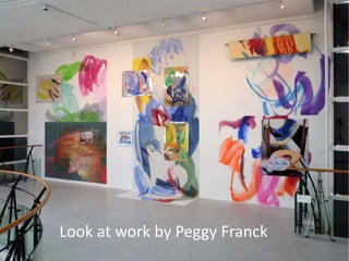 Look at work by Peggy Franck
 