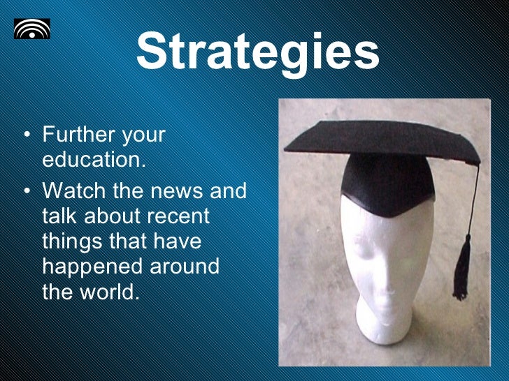 further your education