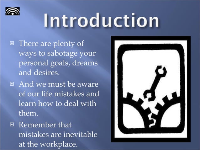 How to Avoid Mistakes At Work | PPT