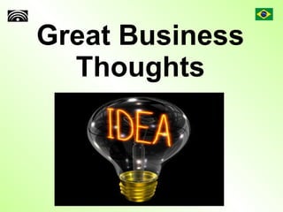 Great Business Thoughts 