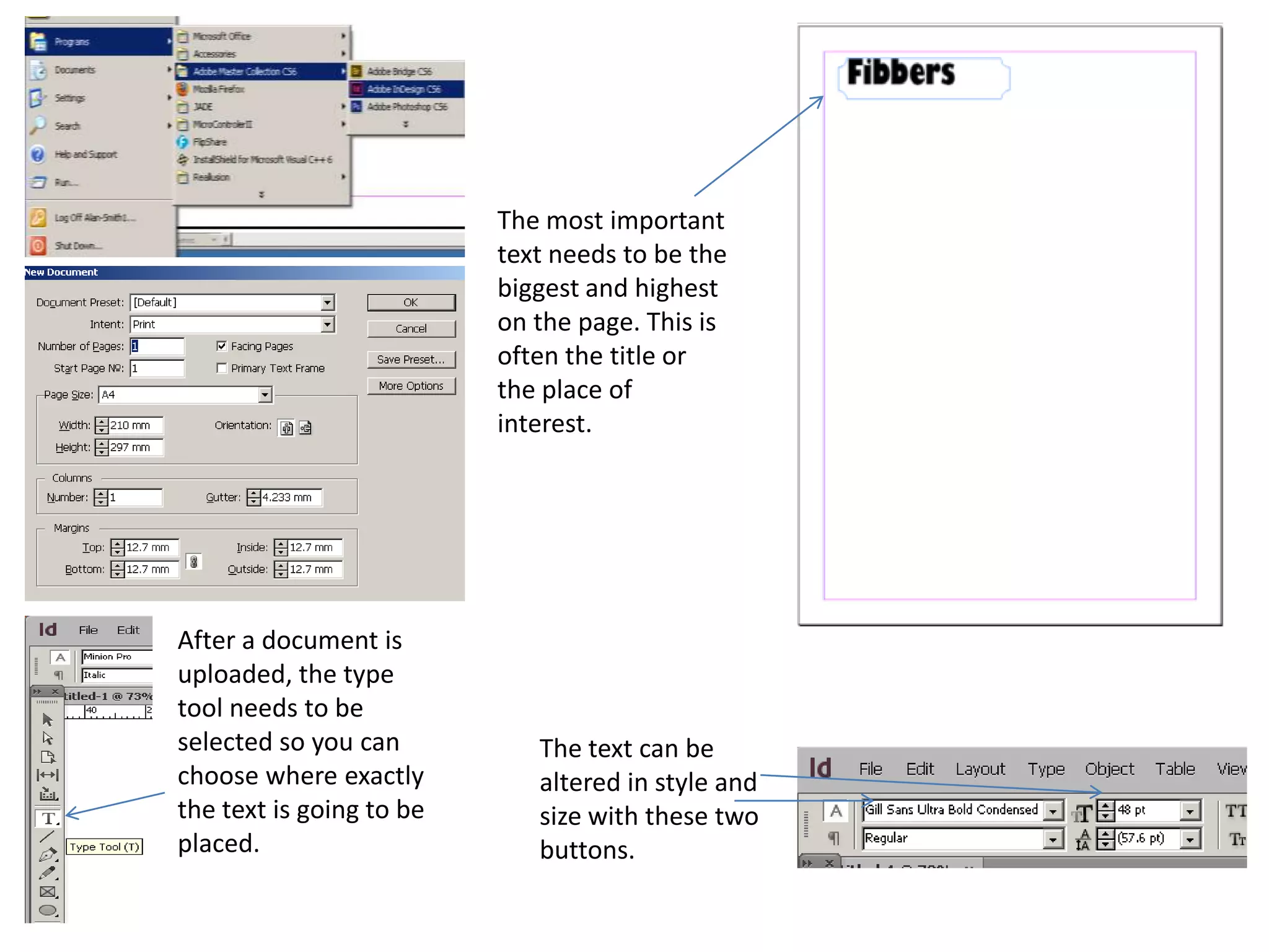 Task 3 (Page layout) | PPTX | Desktop Publishing | Computer Software ...