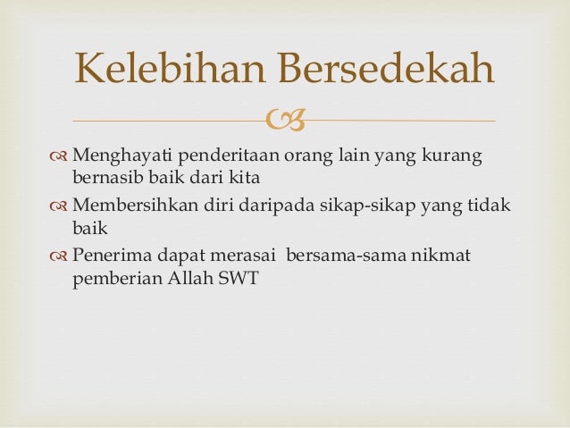 Kelebihan Menghayati Nikmat Allah