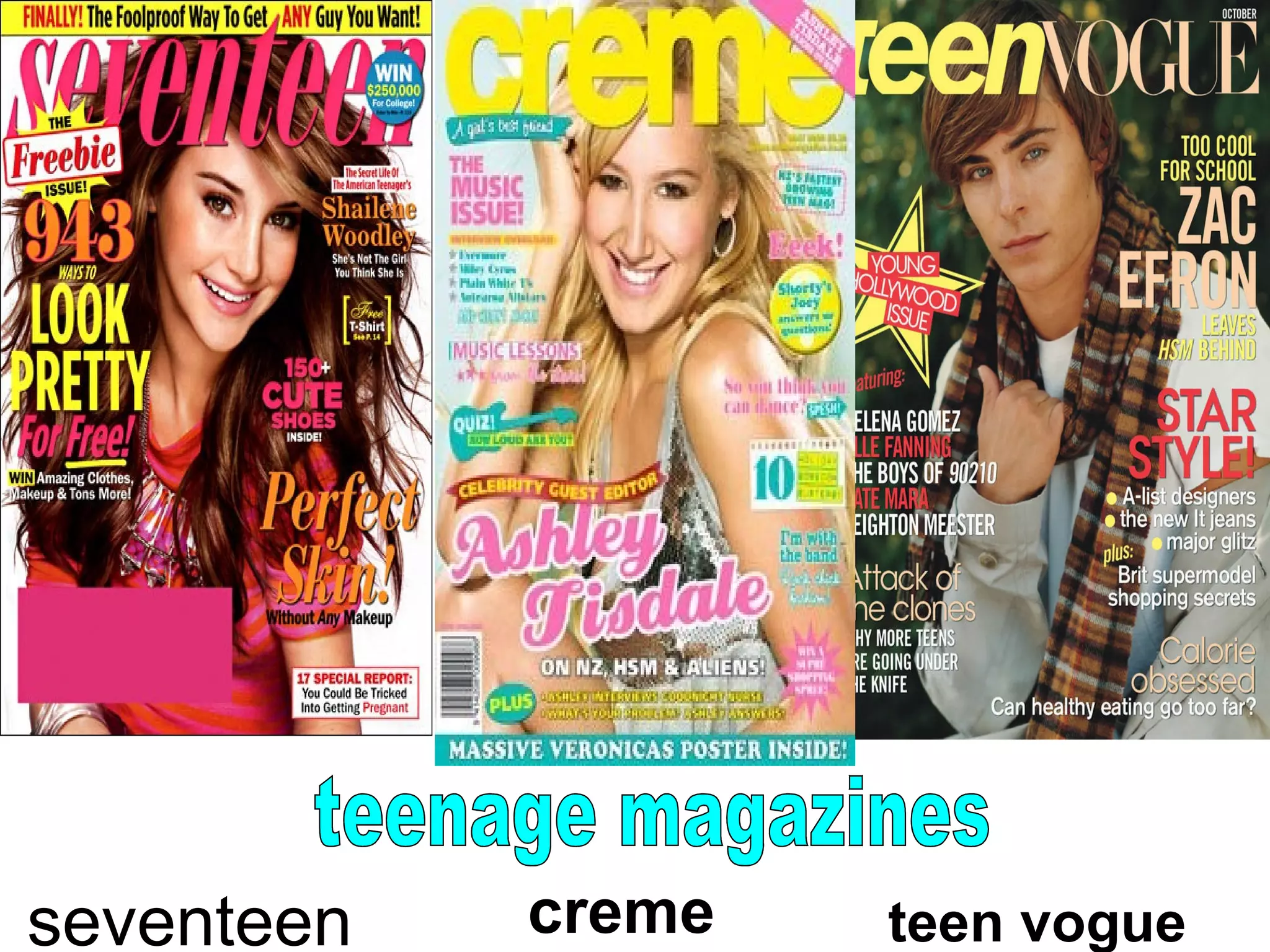 seventeen creme teen vogue
