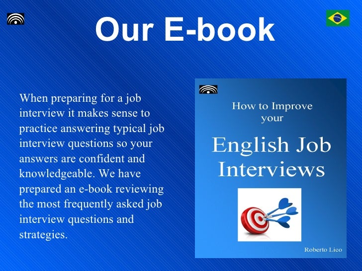 Ebook - How to Improve your English Job Interviews