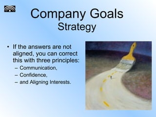 How to align employees and company interests 01 | PPT