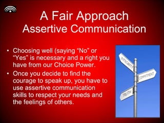 The Assertive Approach | PPT