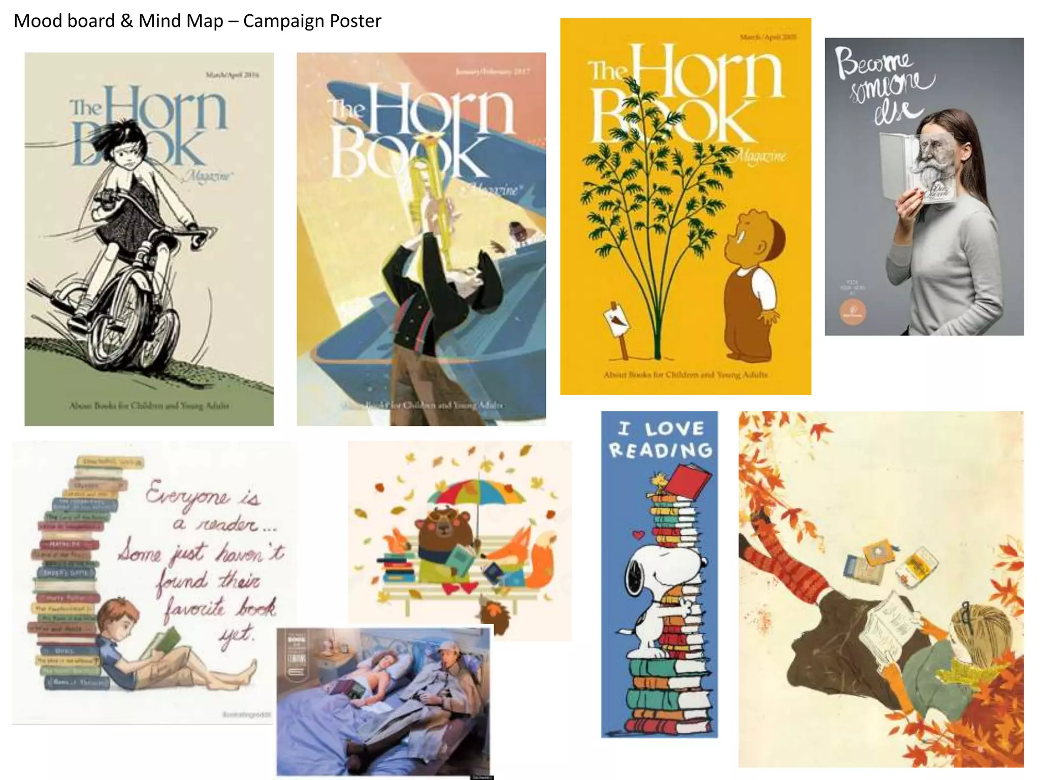 Mood board & Mind Map – Campaign Poster
 