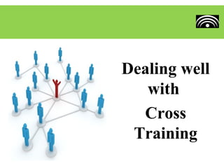 Dealing well
   with
  Cross
 Training
 