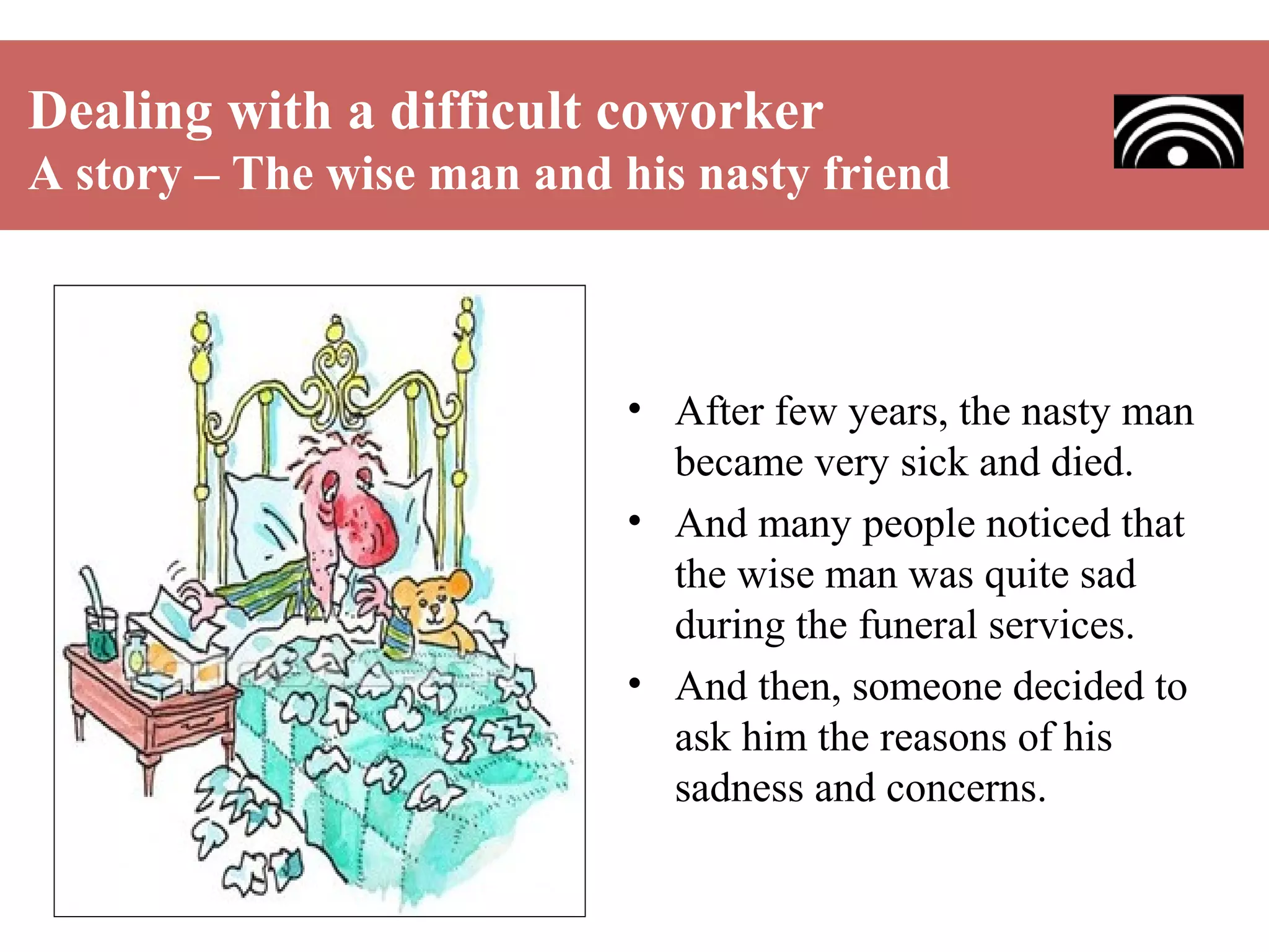 Dealing With A Difficult Coworker PPT Dealing with a difficult coworker ppt