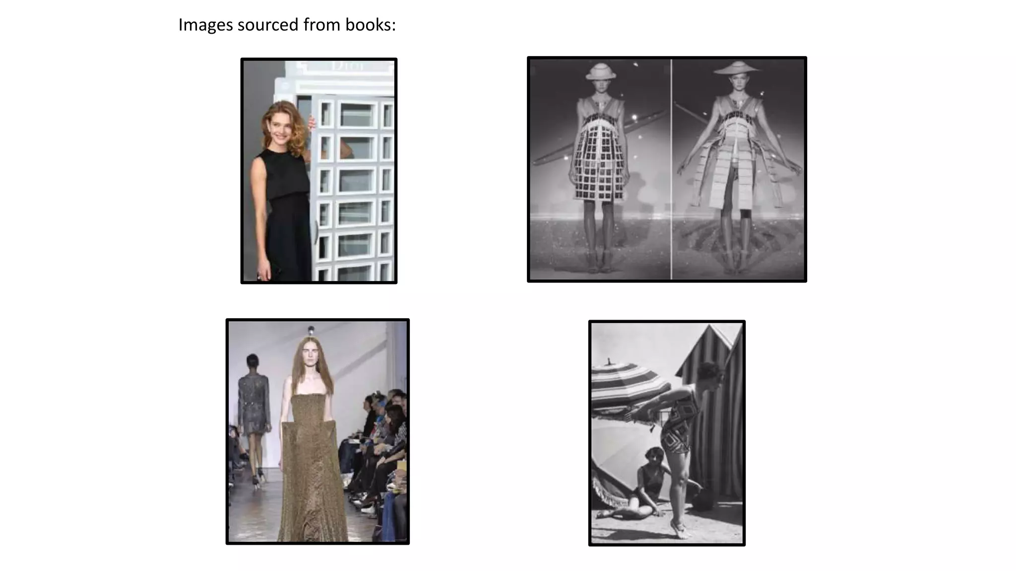 Images sourced from books:
 