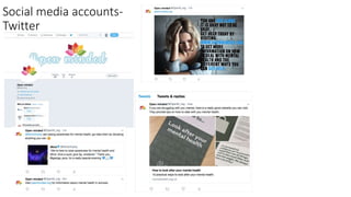 Social media accounts-
Twitter
 