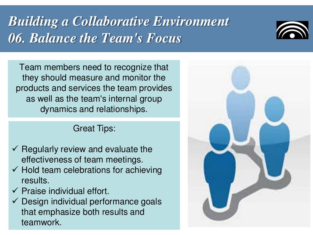 Building a collaborative team environment