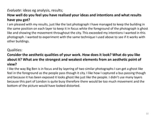 Task 6 evaluations multiple exposure | PPTX