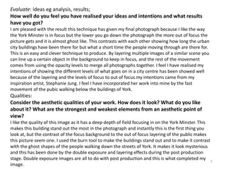 Task 6 evaluations multiple exposure | PPTX