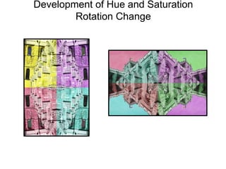Development of Hue and Saturation 
Rotation Change 
 