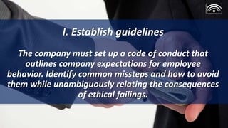 Dealing with Corporate Misconduct | PPTX