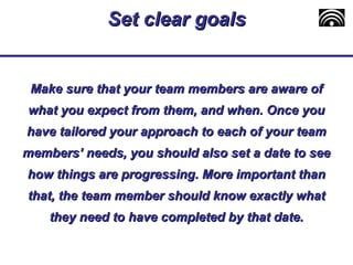 Practical tips: How to improve your team’s performance | PPT