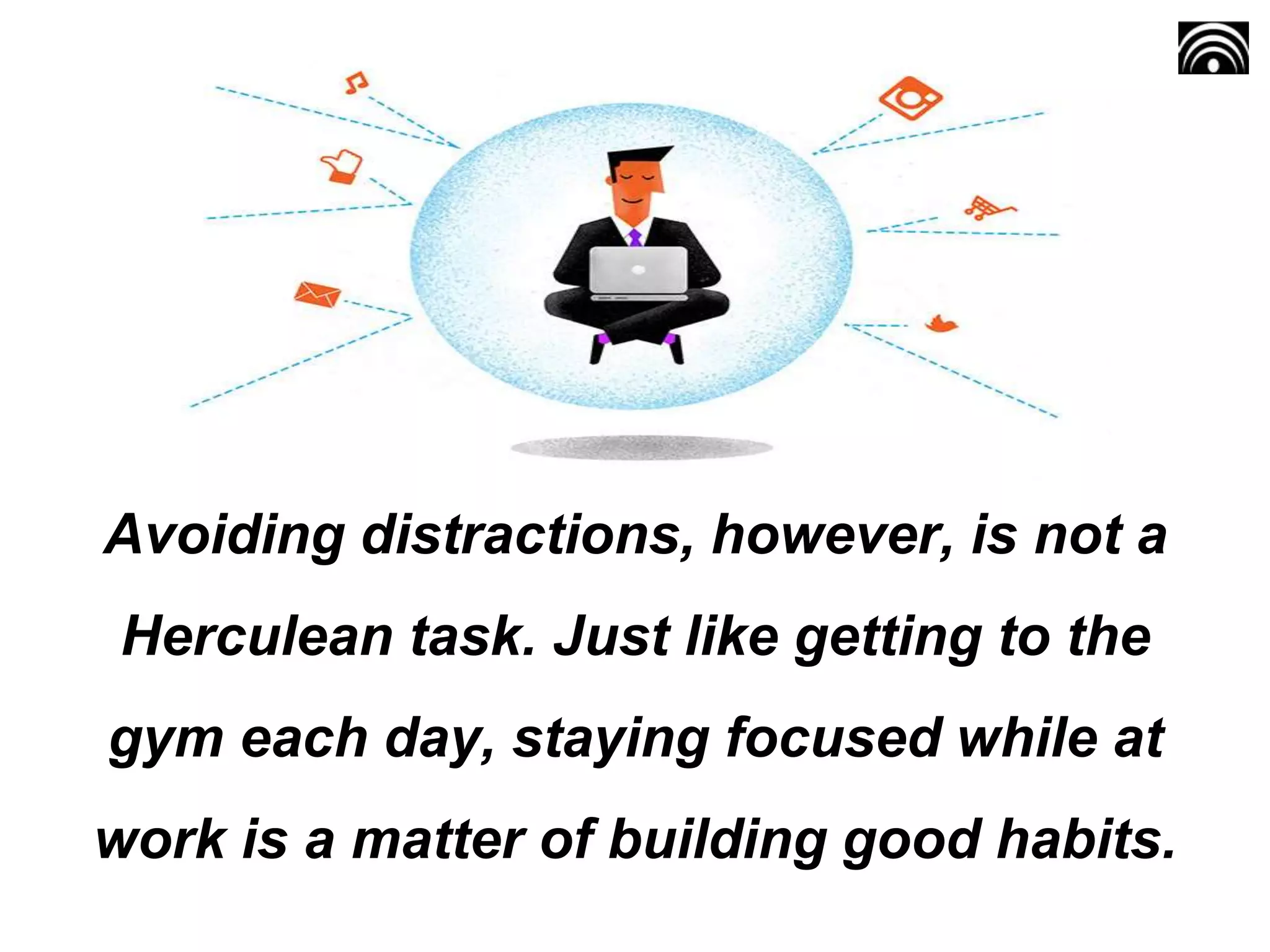 How To Increase Your Focus At Work Strategies to Improve your Focus at Work | PPT