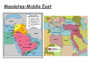 Mandates-Middle East 