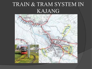 TRAIN & TRAM SYSTEM IN
KAJANG
 