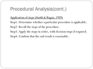 Task Analysis | PPT