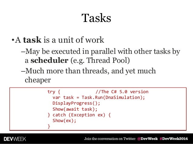 Task and Data Parallelism