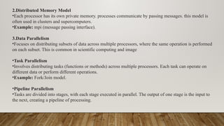 TASK AND DATA PARALLELISM in Computer Science pptx | PPTX