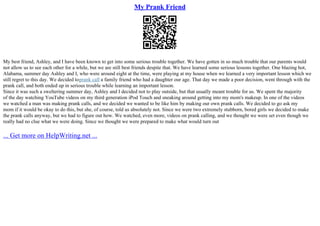 Task A Post Event Evaluation Essay | PPT