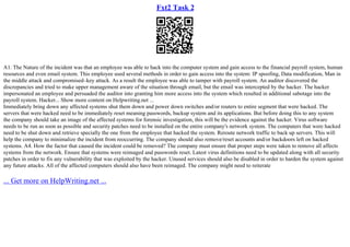 Task A Post Event Evaluation Essay | PPT