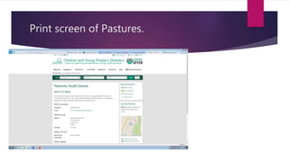 Print screen of Pastures.
 