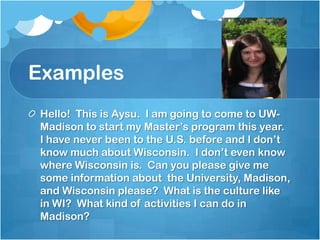 Characteristics of TBLWriting or sound recording activities