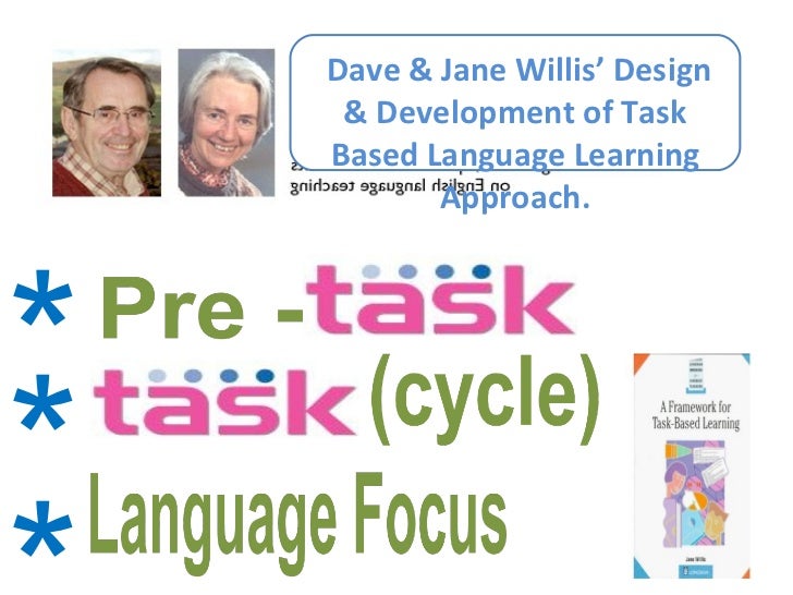 Task based approach